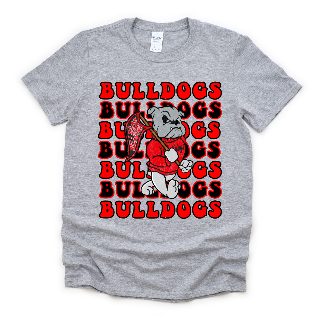 Bulldogs Preppy Repeating