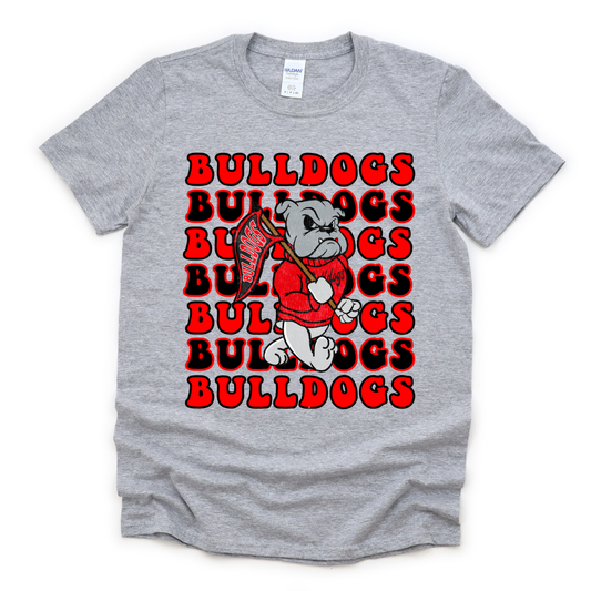 Bulldogs Preppy Repeating