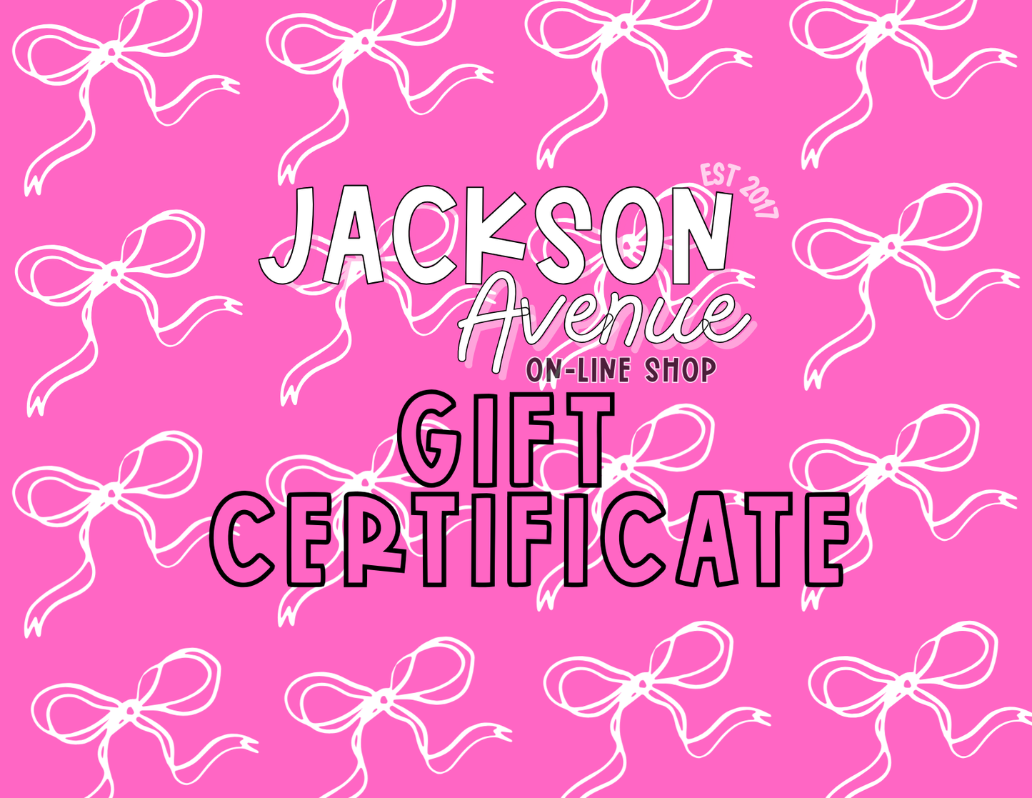 Jackson Avenue Gift Card